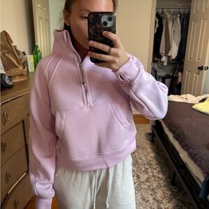 Women's Pink Pullover Hoodie